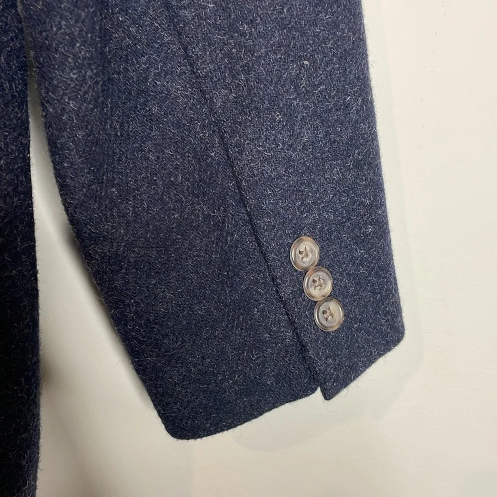 J. Crew | Vintage Oarsman Men’s Wool & Mohair Blend Blue Blazer Jacket Size 42L